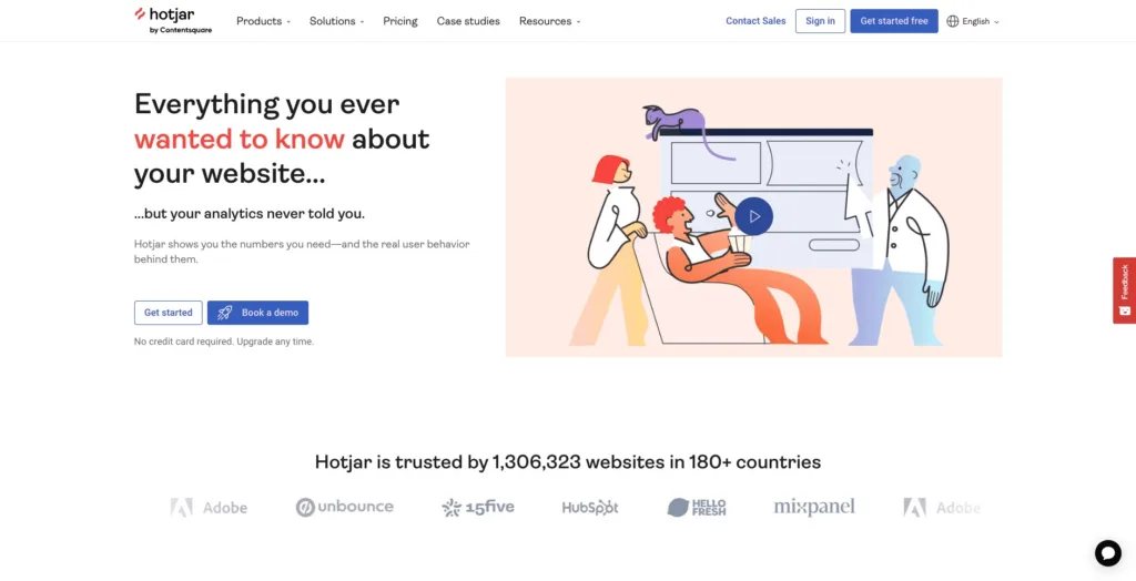 Image of Top Website Analytics Tools: Hotjar